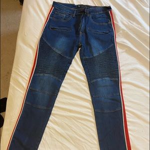 BIKER JEANS